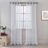 Adore the Decor™ Sheer Grommet Window Curtain Panel